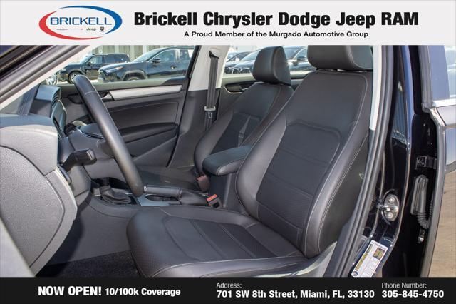 used 2021 Volkswagen Passat car, priced at $16,108