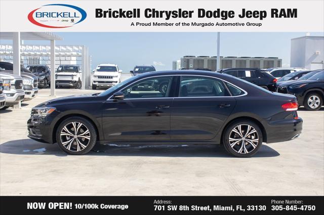 used 2021 Volkswagen Passat car, priced at $16,108
