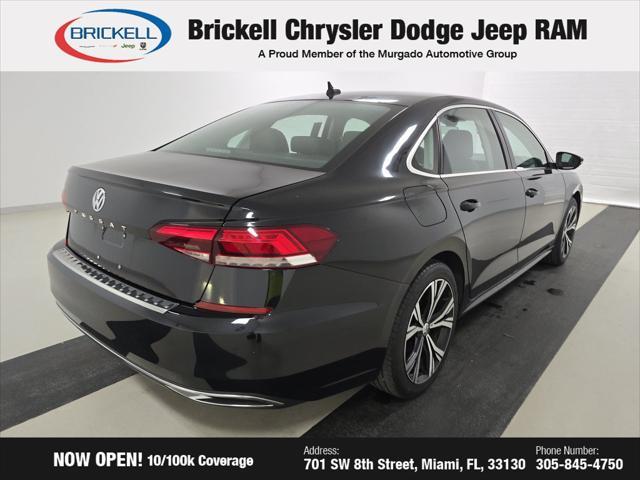 used 2021 Volkswagen Passat car, priced at $17,595