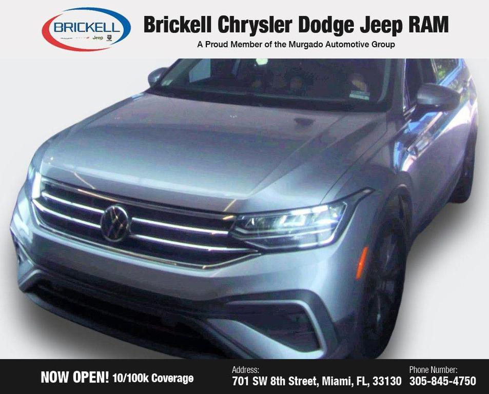 used 2022 Volkswagen Tiguan car, priced at $18,031