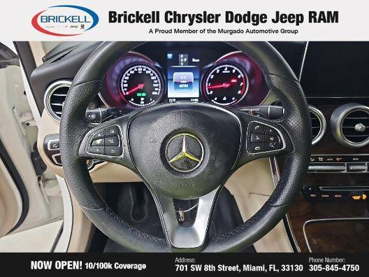 used 2018 Mercedes-Benz GLC 300 car, priced at $18,725