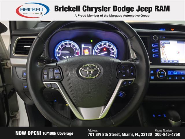 used 2019 Toyota Highlander car, priced at $25,385