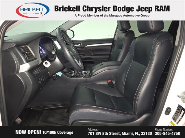 used 2019 Toyota Highlander car, priced at $25,385
