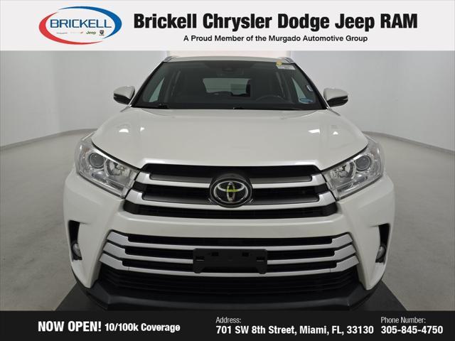 used 2019 Toyota Highlander car, priced at $25,385
