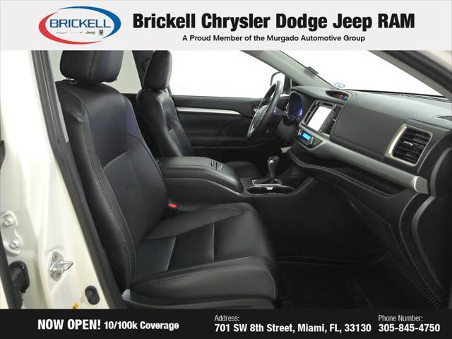 used 2019 Toyota Highlander car, priced at $25,385