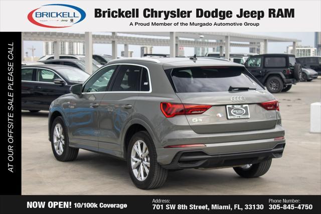used 2024 Audi Q3 car, priced at $26,700