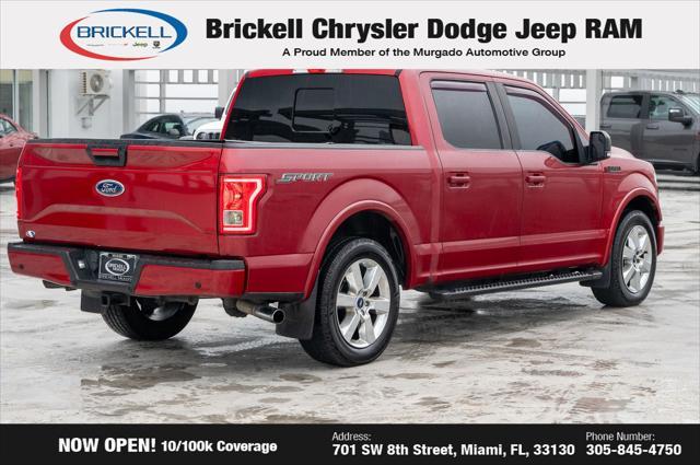 used 2016 Ford F-150 car, priced at $16,449