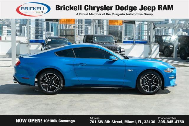 used 2021 Ford Mustang car, priced at $32,949