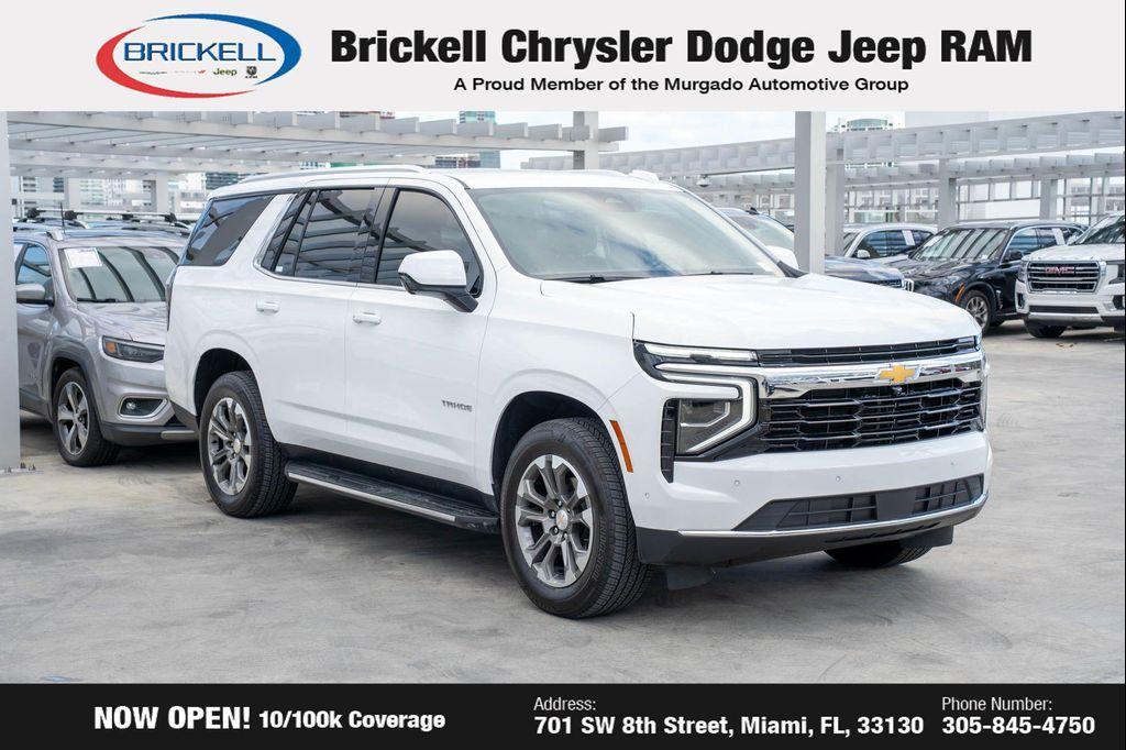 used 2025 Chevrolet Tahoe car, priced at $53,775