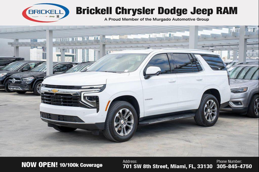 used 2025 Chevrolet Tahoe car, priced at $53,775