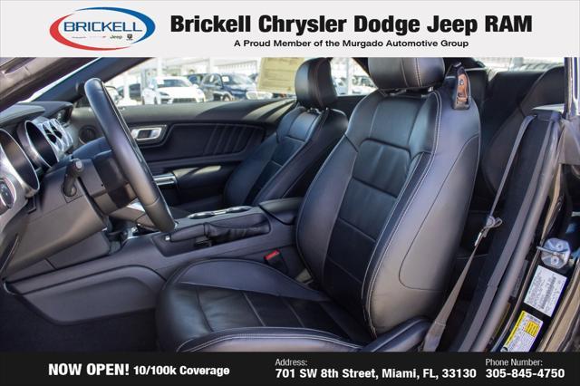 used 2022 Ford Mustang car, priced at $20,747
