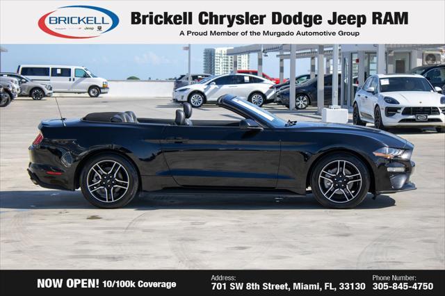 used 2022 Ford Mustang car, priced at $20,747