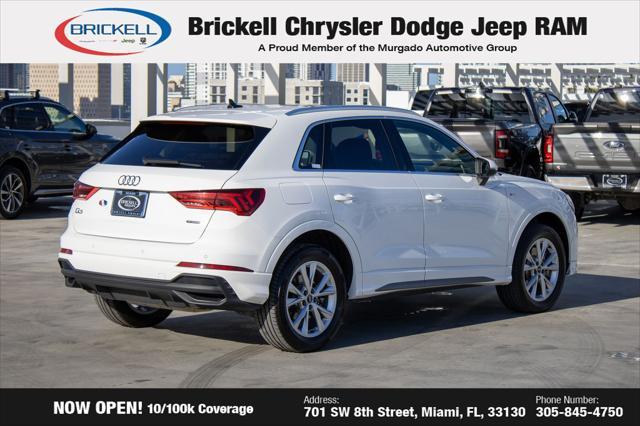 used 2023 Audi Q3 car, priced at $23,194