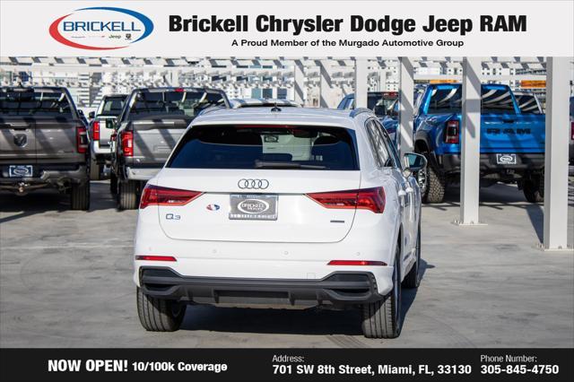 used 2023 Audi Q3 car, priced at $23,194