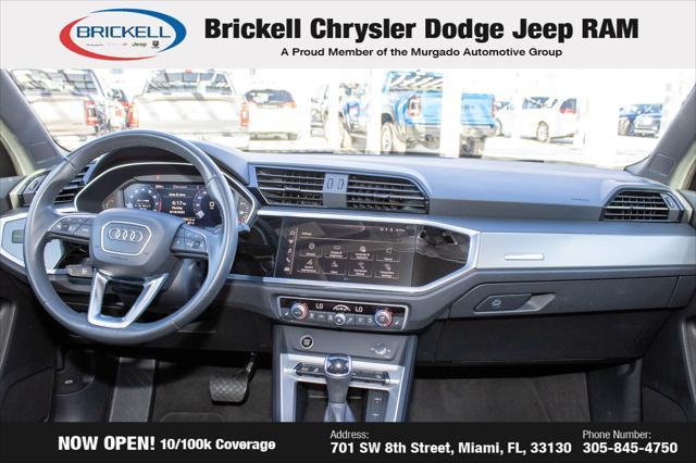 used 2023 Audi Q3 car, priced at $23,194