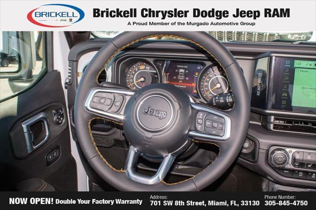 new 2025 Jeep Wrangler car, priced at $43,442