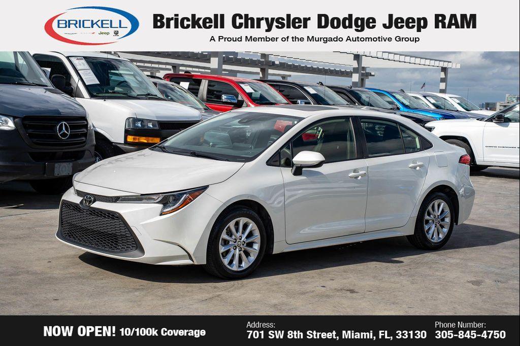 used 2021 Toyota Corolla car, priced at $13,285
