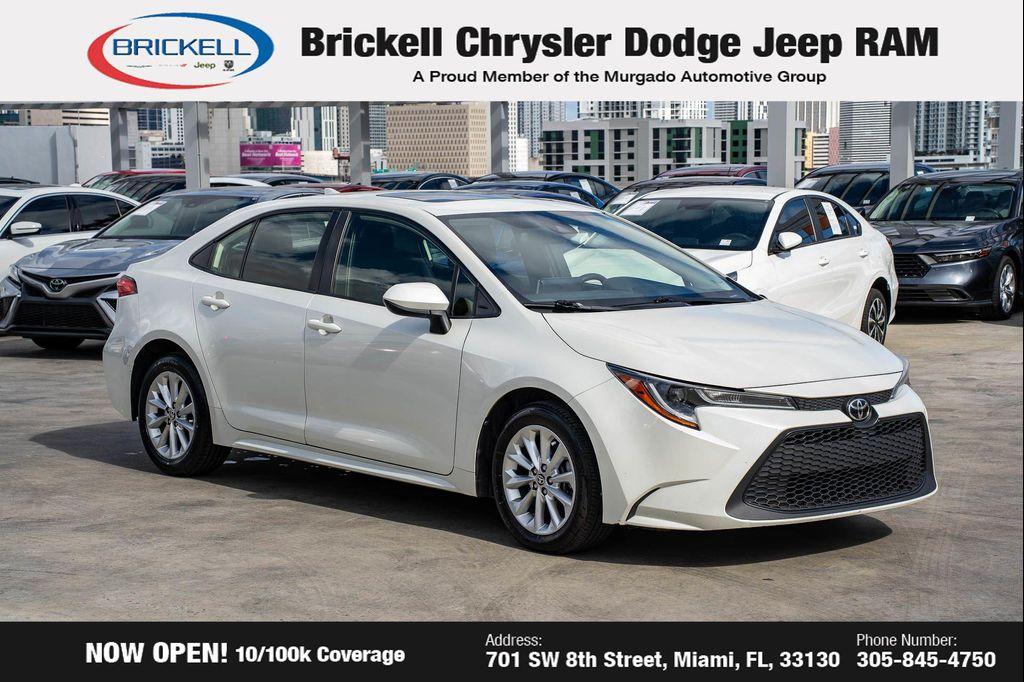 used 2021 Toyota Corolla car, priced at $13,285