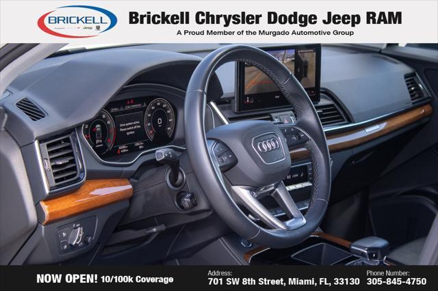 used 2023 Audi Q5 car, priced at $24,654