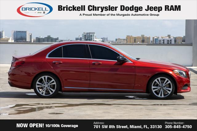 used 2016 Mercedes-Benz C-Class car, priced at $10,755