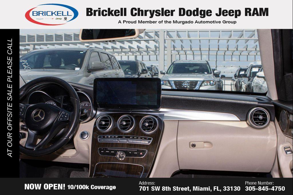 used 2016 Mercedes-Benz C-Class car, priced at $11,030