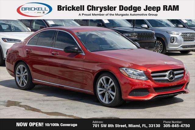 used 2016 Mercedes-Benz C-Class car, priced at $10,755