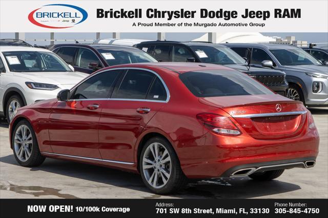 used 2016 Mercedes-Benz C-Class car, priced at $10,755