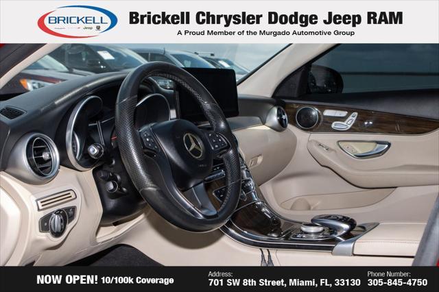 used 2016 Mercedes-Benz C-Class car, priced at $10,755