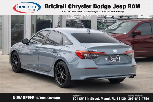 used 2022 Honda Civic car, priced at $21,049
