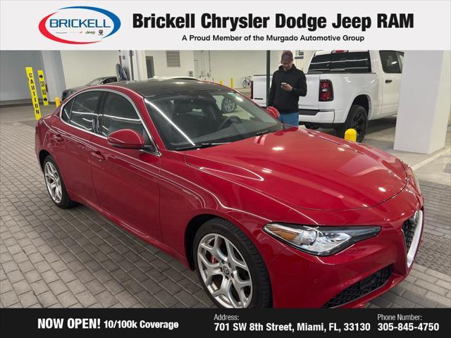 used 2021 Alfa Romeo Giulia car, priced at $25,049