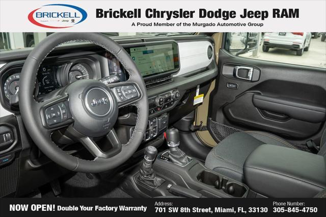 new 2025 Jeep Wrangler 4xe car, priced at $48,931