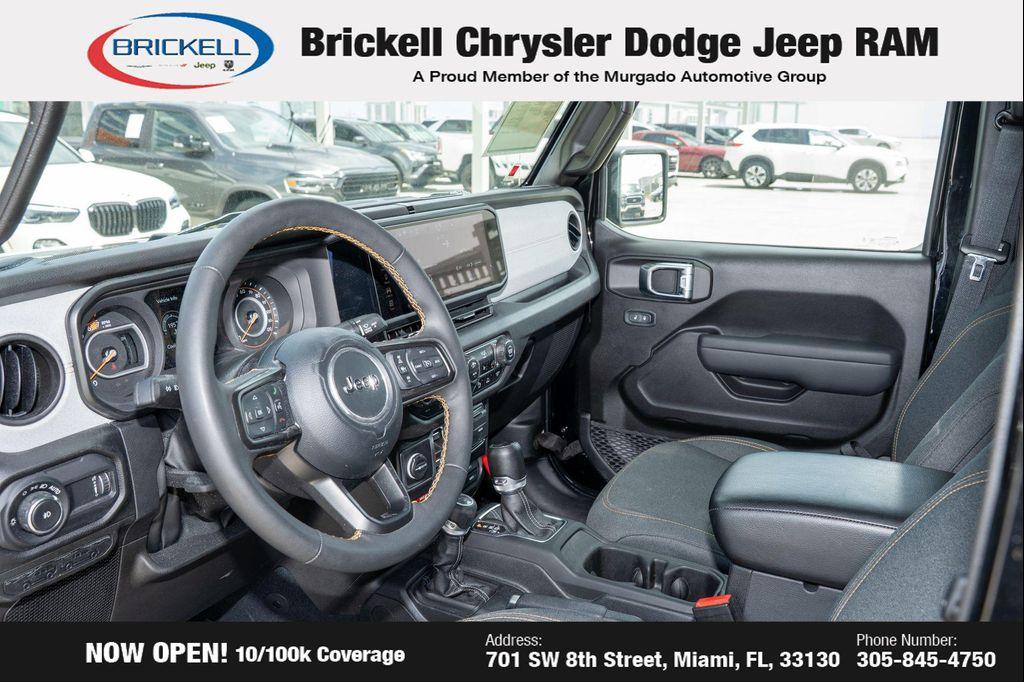 used 2024 Jeep Wrangler car, priced at $39,520