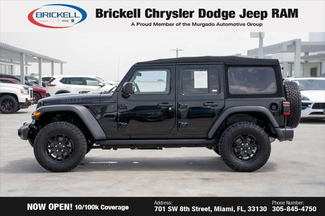 used 2024 Jeep Wrangler car, priced at $39,565