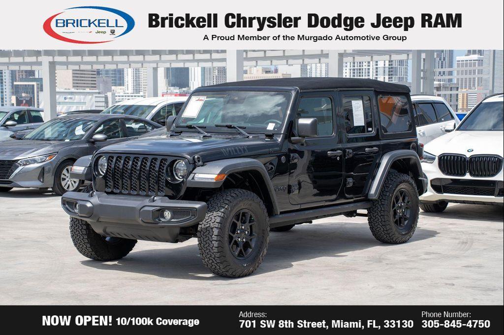 used 2024 Jeep Wrangler car, priced at $39,520