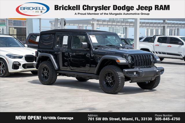 used 2024 Jeep Wrangler car, priced at $39,565