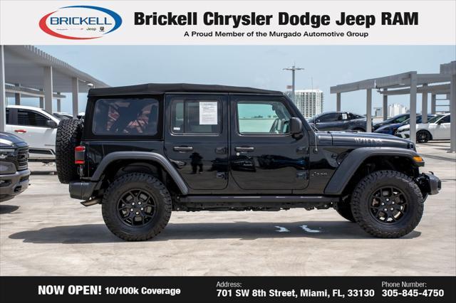 used 2024 Jeep Wrangler car, priced at $39,565