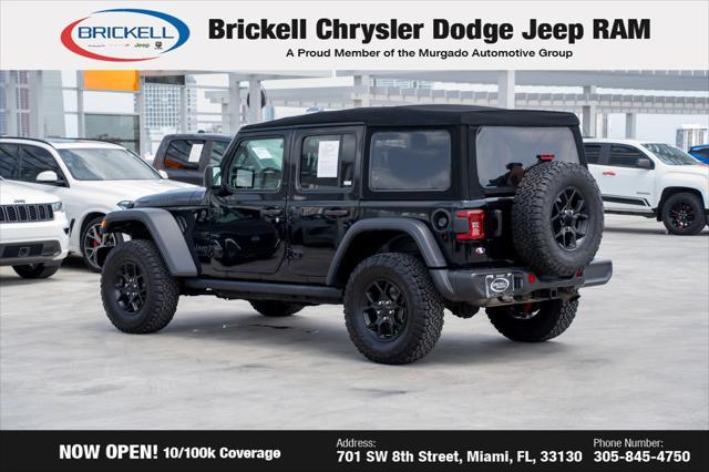 used 2024 Jeep Wrangler car, priced at $39,565