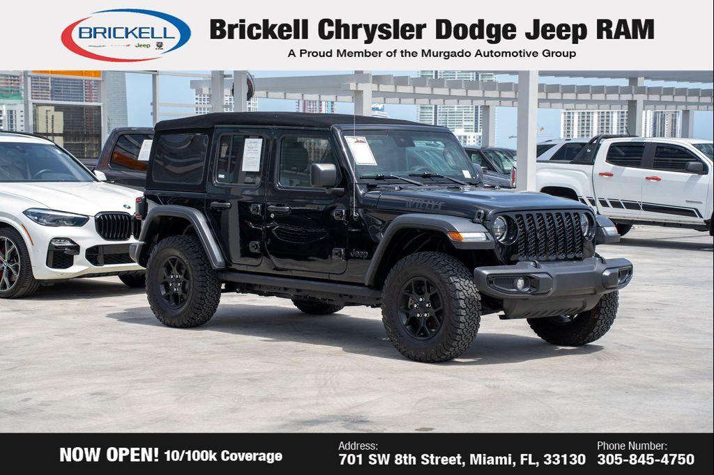 used 2024 Jeep Wrangler car, priced at $39,520