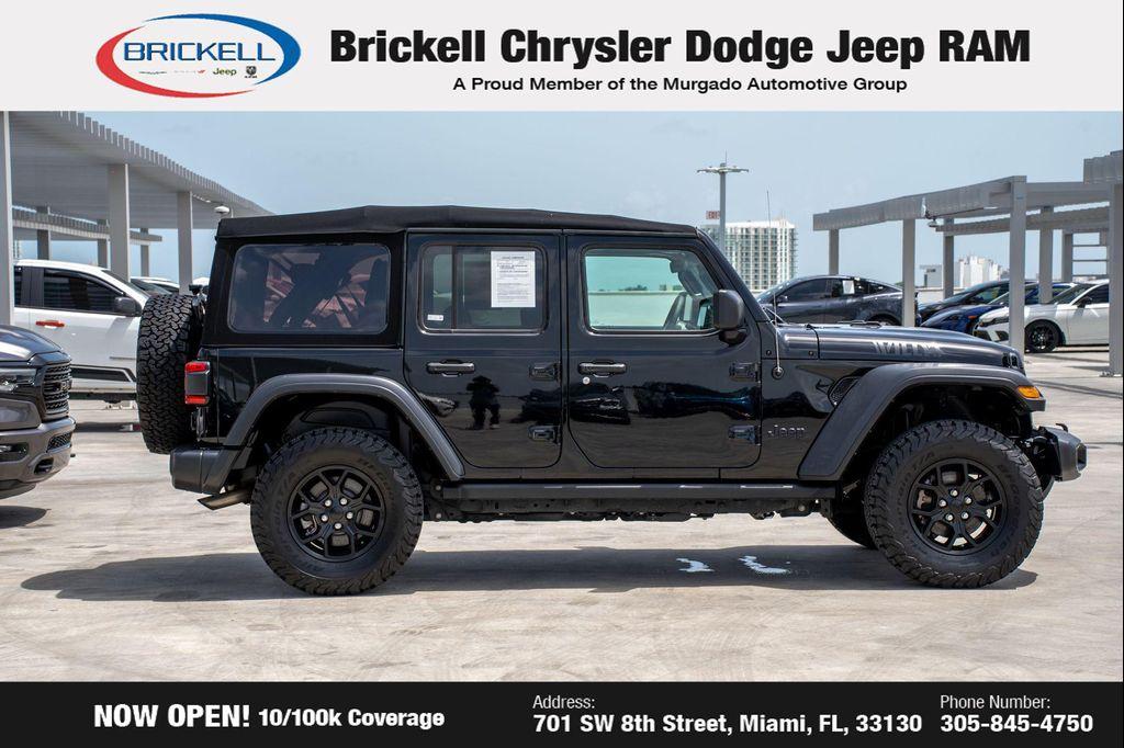 used 2024 Jeep Wrangler car, priced at $39,520