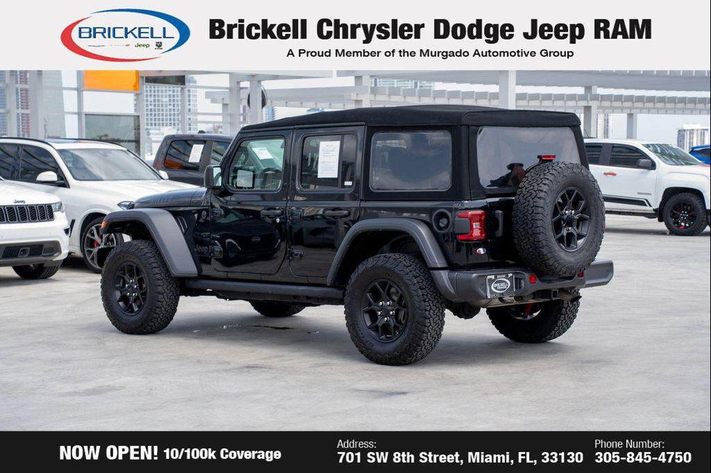 used 2024 Jeep Wrangler car, priced at $39,520