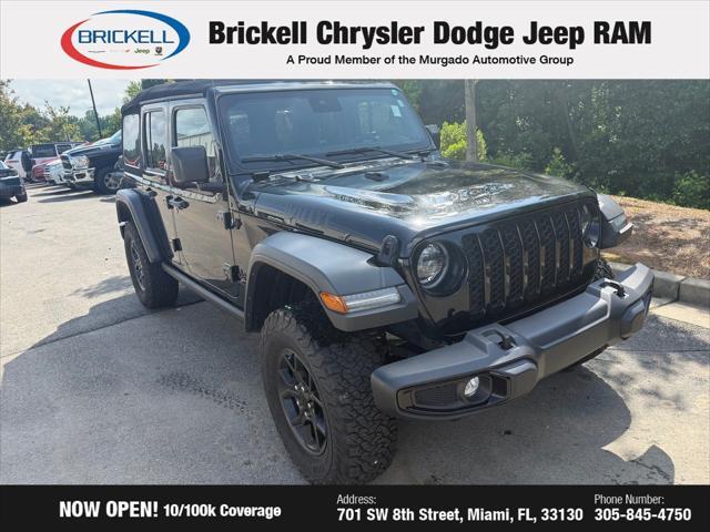 used 2024 Jeep Wrangler car, priced at $40,767