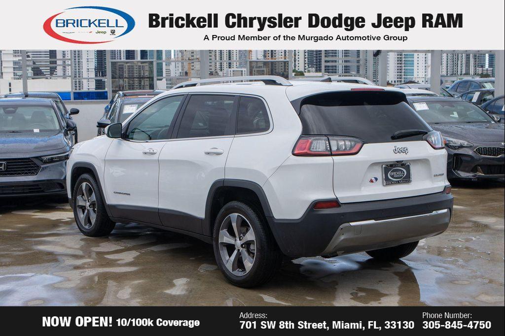 used 2019 Jeep Cherokee car, priced at $17,870