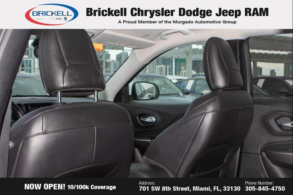 used 2019 Jeep Cherokee car, priced at $17,870