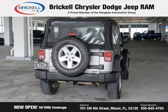 used 2017 Jeep Wrangler car, priced at $22,149