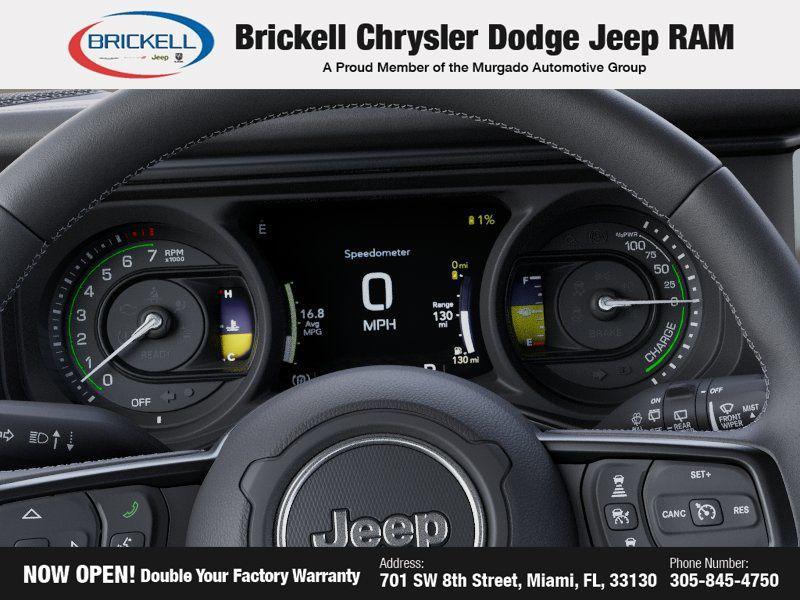 new 2025 Jeep Wrangler 4xe car, priced at $50,354