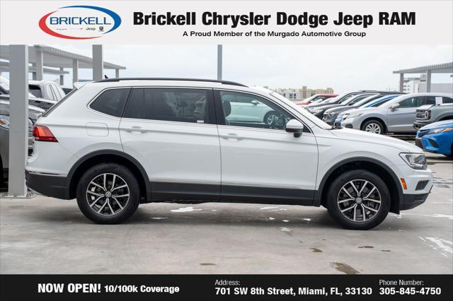 used 2021 Volkswagen Tiguan car, priced at $18,950