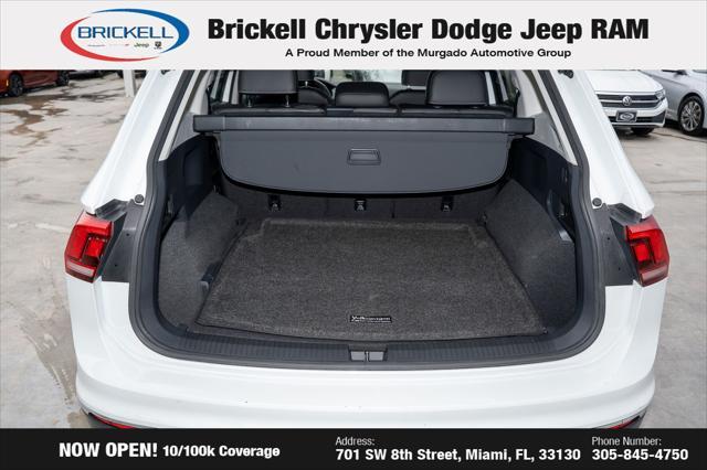 used 2021 Volkswagen Tiguan car, priced at $18,950