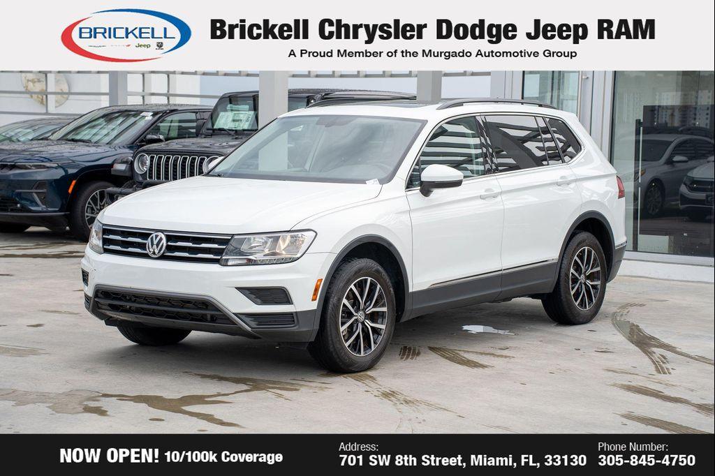 used 2021 Volkswagen Tiguan car, priced at $17,699