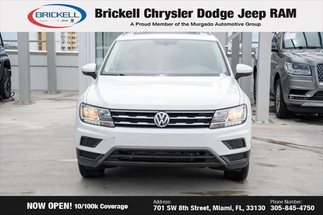 used 2021 Volkswagen Tiguan car, priced at $18,950