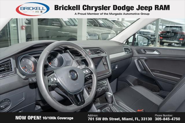 used 2021 Volkswagen Tiguan car, priced at $18,950